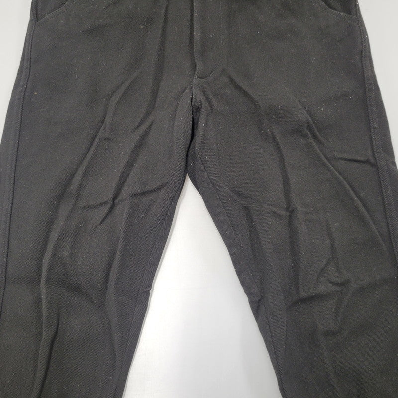 【中古品】【メンズ】 COMME des GARCONS SHIRT コムデギャルソンシャツ W20075 フランス製 WOOL PANTS ウール パンツ クロップドパンツ ボトムス 151-250120-mm-10-izu サイズ：XS カラー：ブラック 黒 万代Net店