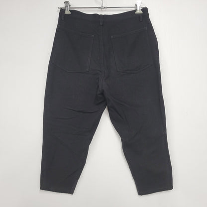 【中古品】【メンズ】 COMME des GARCONS SHIRT コムデギャルソンシャツ W20075 フランス製 WOOL PANTS ウール パンツ クロップドパンツ ボトムス 151-250120-mm-10-izu サイズ：XS カラー：ブラック 黒 万代Net店