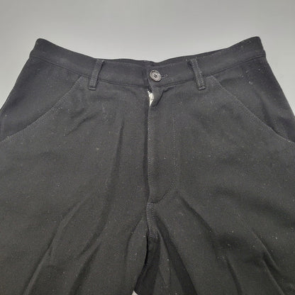 【中古品】【メンズ】 COMME des GARCONS SHIRT コムデギャルソンシャツ W20075 フランス製 WOOL PANTS ウール パンツ クロップドパンツ ボトムス 151-250120-mm-10-izu サイズ：XS カラー：ブラック 黒 万代Net店