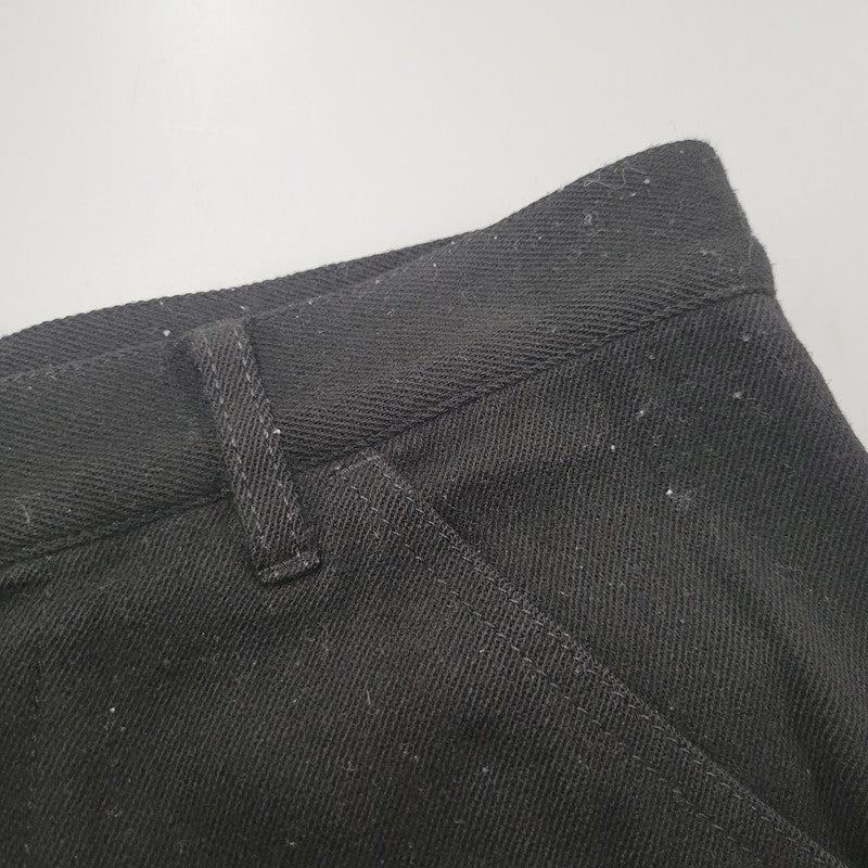 【中古品】【メンズ】 COMME des GARCONS SHIRT コムデギャルソンシャツ W20075 フランス製 WOOL PANTS ウール パンツ クロップドパンツ ボトムス 151-250120-mm-10-izu サイズ：XS カラー：ブラック 黒 万代Net店