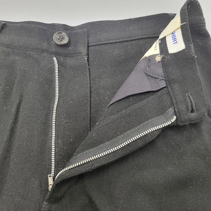 【中古品】【メンズ】 COMME des GARCONS SHIRT コムデギャルソンシャツ W20075 フランス製 WOOL PANTS ウール パンツ クロップドパンツ ボトムス 151-250120-mm-10-izu サイズ：XS カラー：ブラック 黒 万代Net店