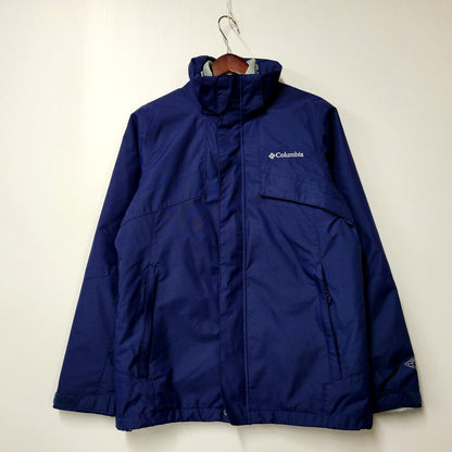 【中古品】【メンズ】 Columbia コロンビア OMNI-HEAT INTERCHANGE JACKET WE1259 オムニヒート インターチェンジ ジャケット アウター 144-250123-as-01-izu サイズ：S カラー：ネイビー 万代Net店