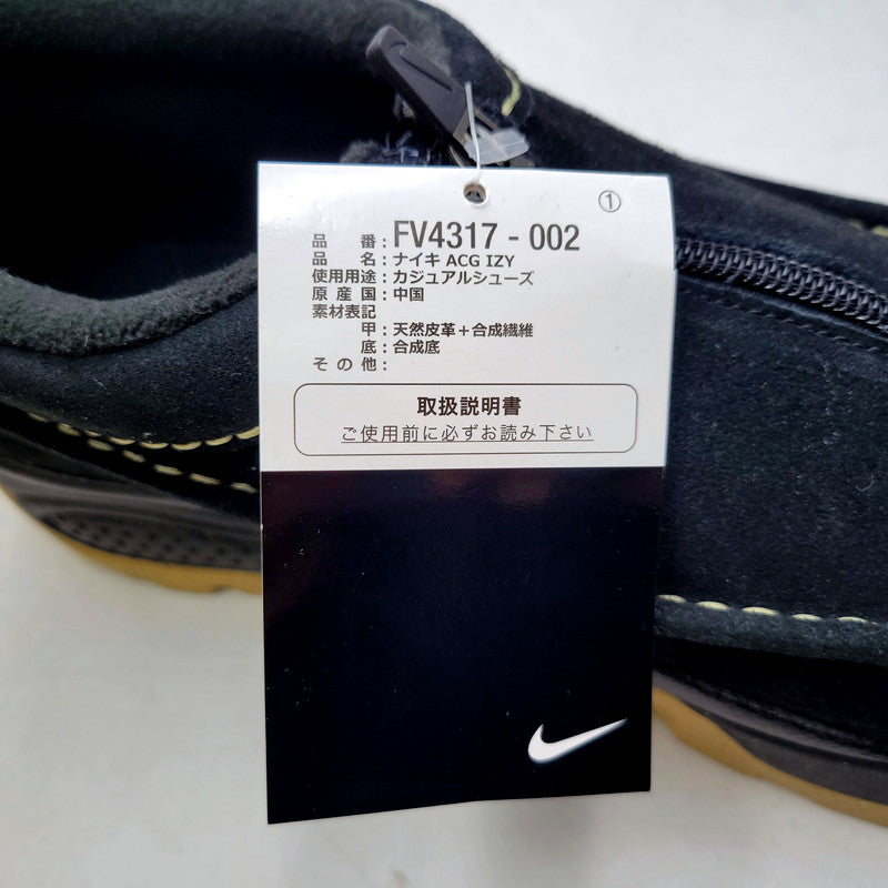 【中古美品】【メンズ】 NIKE ACG ナイキ エーシージー IZY FV4317-002 アイジー スニーカー シューズ 靴 160-250120-ay-02-izu サイズ：30cm カラー：BLACK/LIMESTONE-BLACK 万代Net店