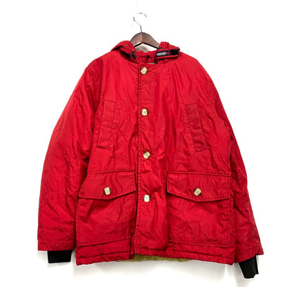 【中古品】【メンズ】 WOOLRICH ウールリッチ ARCTIC PARKA アークティックパーカ アウター 長袖 144-250121-ma-06-izu サイズ：不明 カラー：赤 万代Net店
