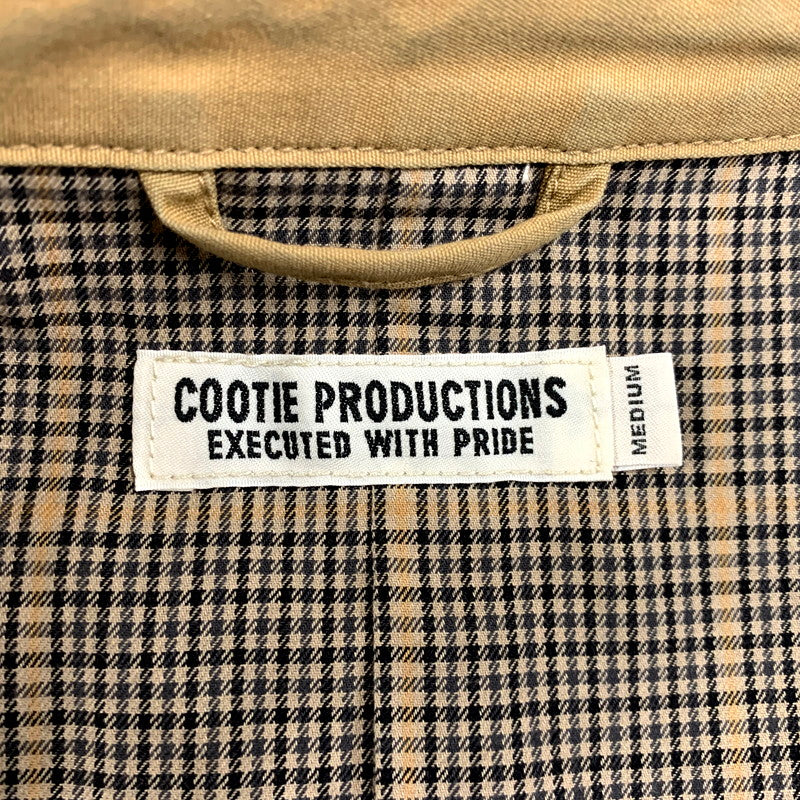 【中古品】【メンズ】  COOTIE PRODUCTIONS クーティープロダクションズ DERBY JACKET ダービージャケット アウター 142-250131-as-40-izu サイズ：M カラー：ブラウン 万代Net店