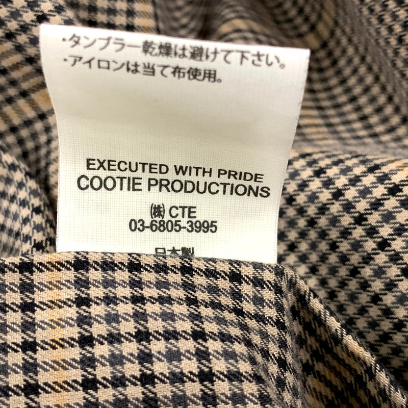 【中古品】【メンズ】  COOTIE PRODUCTIONS クーティープロダクションズ DERBY JACKET ダービージャケット アウター 142-250131-as-40-izu サイズ：M カラー：ブラウン 万代Net店