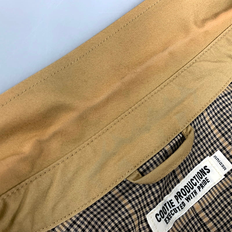 【中古品】【メンズ】  COOTIE PRODUCTIONS クーティープロダクションズ DERBY JACKET ダービージャケット アウター 142-250131-as-40-izu サイズ：M カラー：ブラウン 万代Net店