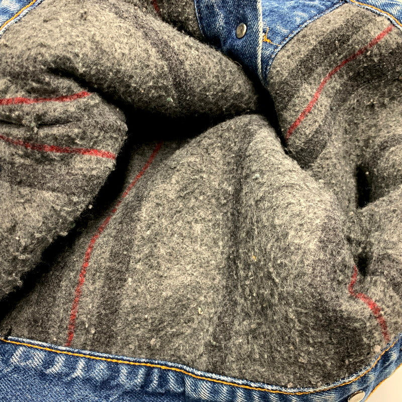 【中古品】【メンズ】 Levi's リーバイス 70506-0316 90S BLANKET LINER DENIM JACKET 刻印715 1993年製 90年代 ブランケットライナーデニムジャケット アウター 長袖 146-250121-ma-04-izu サイズ：38 カラー：インディゴ 万代Net店