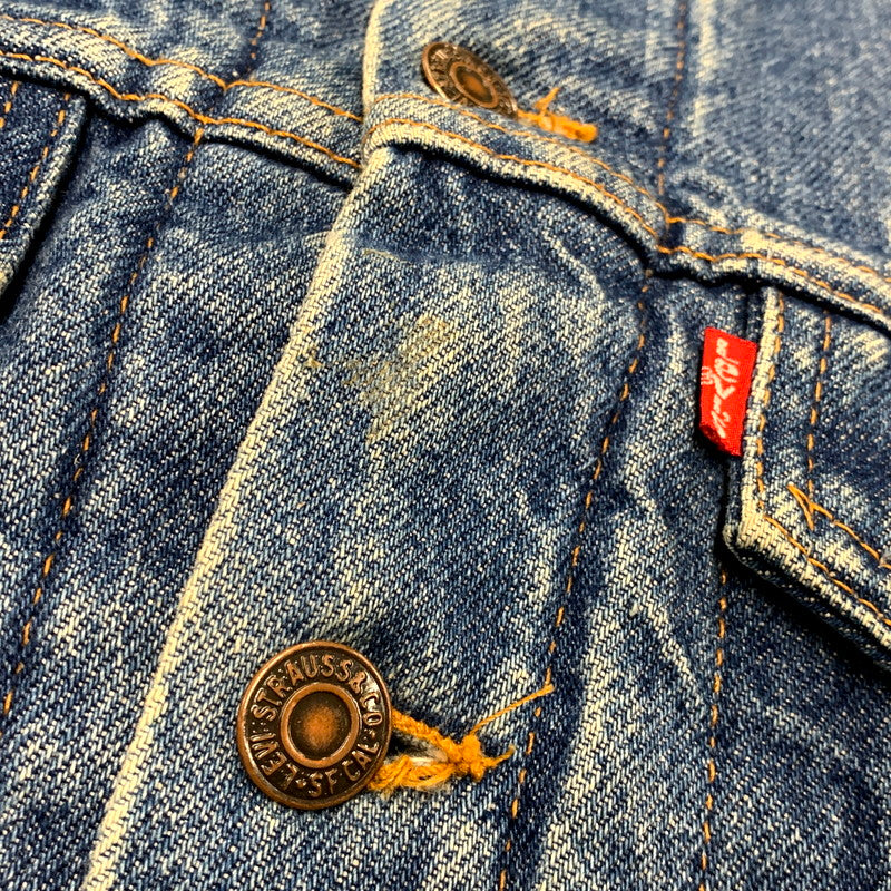 【中古品】【メンズ】 Levi's リーバイス 70506-0316 90S BLANKET LINER DENIM JACKET 刻印715 1993年製 90年代 ブランケットライナーデニムジャケット アウター 長袖 146-250121-ma-04-izu サイズ：38 カラー：インディゴ 万代Net店