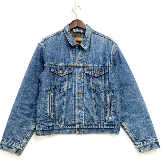 【中古品】【メンズ】 Levi's リーバイス 70506-0316 90S BLANKET LINER DENIM JACKET 刻印715 1993年製 90年代 ブランケットライナーデニムジャケット アウター 長袖 146-250121-ma-04-izu サイズ：38 カラー：インディゴ 万代Net店