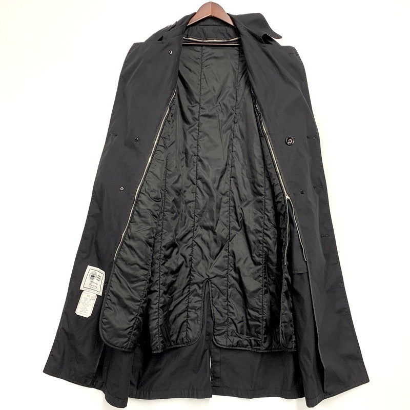 【現状渡し品】【メンズ】 U.S.NAVY ユーエスネイビー 00S TRENCH COAT SPM1C1-09-D-1070 トレンチコート 2009年製 アウター 146-250125-as-02-izu サイズ：42L カラー：ブラック 万代Net店