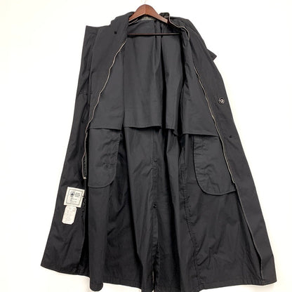【現状渡し品】【メンズ】 U.S.NAVY ユーエスネイビー 00S TRENCH COAT SPM1C1-09-D-1070 トレンチコート 2009年製 アウター 146-250125-as-02-izu サイズ：42L カラー：ブラック 万代Net店