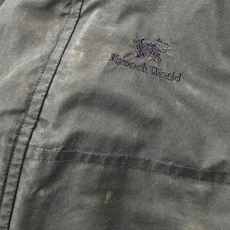 【中古品】【メンズ】  KYNOCH WORLD カイノックワールド 90S BLOUSON JACKET スコットランド製 90年代 ブルゾンジャケット アウター 長袖 146-250123-ma-09-izu サイズ：不明 カラー：ネイビー 万代Net店