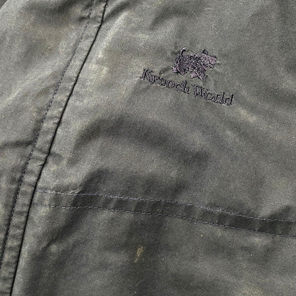 【中古品】【メンズ】  KYNOCH WORLD カイノックワールド 90S BLOUSON JACKET スコットランド製 90年代 ブルゾンジャケット アウター 長袖 146-250123-ma-09-izu サイズ：不明 カラー：ネイビー 万代Net店