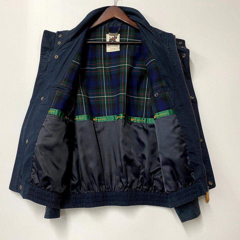 【中古品】【メンズ】  KYNOCH WORLD カイノックワールド 90S BLOUSON JACKET スコットランド製 90年代 ブルゾンジャケット アウター 長袖 146-250123-ma-09-izu サイズ：不明 カラー：ネイビー 万代Net店