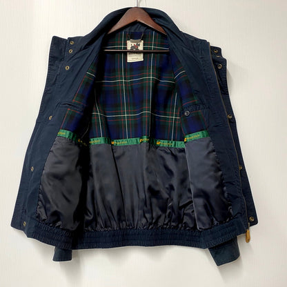 【中古品】【メンズ】  KYNOCH WORLD カイノックワールド 90S BLOUSON JACKET スコットランド製 90年代 ブルゾンジャケット アウター 長袖 146-250123-ma-09-izu サイズ：不明 カラー：ネイビー 万代Net店