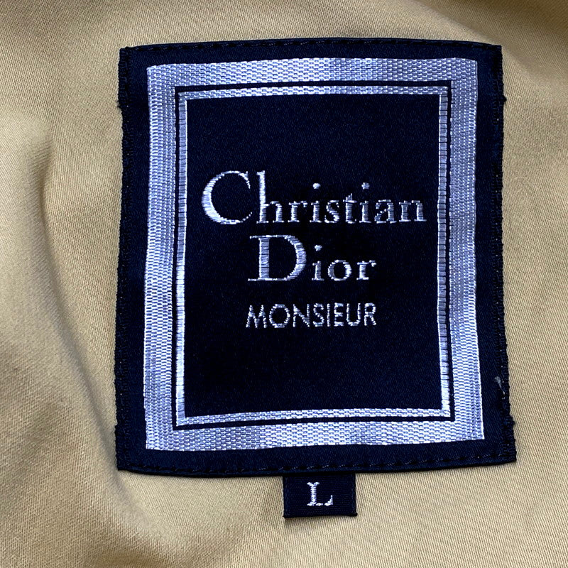 【中古品】【メンズ】 Christian Dior クリスチャンディオール MONSIEUR ムッシュ 80-90S TAILORED JACKET 80-90年代 テーラードジャケット アウター 長袖 141-250122-ma-13-izu サイズ：L カラー：黄 万代Net店