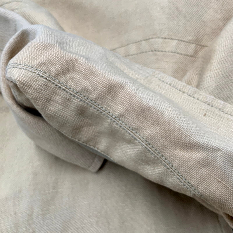 【中古品】【メンズ】  OLD GAP オールドギャップ 00S LINEN COTTON SWINGTOP JACKET リネン コットン スイングトップ ジャケット アウター 146-250122-as-13-izu サイズ：S カラー：ベージュ 万代Net店