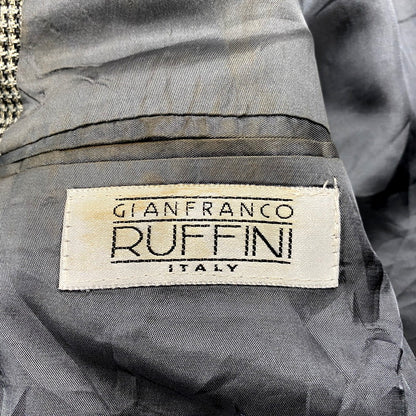 【中古品】【メンズ】  GIANFRANCO RUFFINI ジャンフランコルフィニ 90S TAILORED JACKET イタリア製 90年代 テーラードジャケット アウター 長袖 146-250123-ma-08-izu サイズ：R-40 カラー：グレー 万代Net店