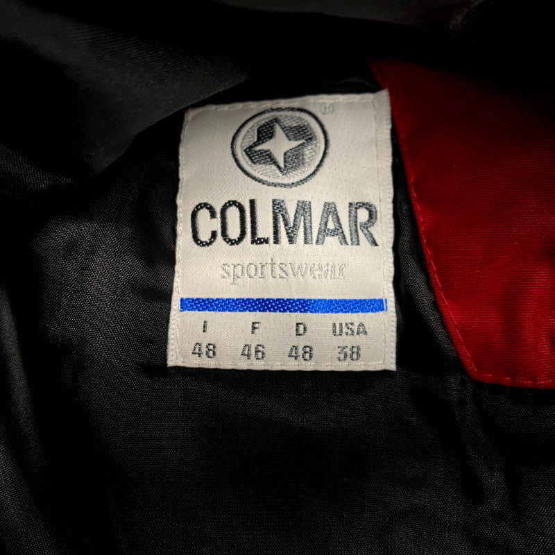 【中古品】【メンズ】  COLMAR SPORTWEAR コルマール スポーツウェア BOA COLLAR NYLON ANORAK JACKET ボアカラーナイロンアノラックジャケット アウター 長袖 146-250123-ma-07-izu サイズ：US 38 カラー：赤 万代Net店