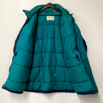 【中古品】【メンズ】 I・N・C INTERNATIONAL CONCEPT アイエヌシーインターナショナルコンセプト 90S DOWN COAT 90年代 ダウンコート アウター 長袖 146-250123-ma-11-izu サイズ：L カラー：ネイビー/グリーン 万代Net店