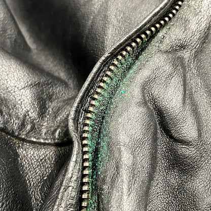 【現状渡し品】【メンズ】 SEQUENCE シークエンス HOODED LEATHER COAT フーデッドレザーコート アウター 長袖 146-250123-ma-06-izu サイズ：L カラー：黒 万代Net店