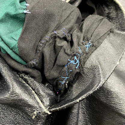 【現状渡し品】【メンズ】 SEQUENCE シークエンス HOODED LEATHER COAT フーデッドレザーコート アウター 長袖 146-250123-ma-06-izu サイズ：L カラー：黒 万代Net店