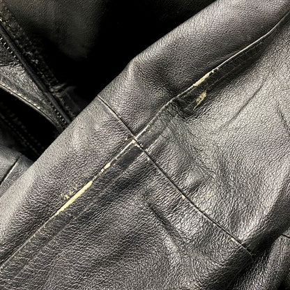 【現状渡し品】【メンズ】 SEQUENCE シークエンス HOODED LEATHER COAT フーデッドレザーコート アウター 長袖 146-250123-ma-06-izu サイズ：L カラー：黒 万代Net店