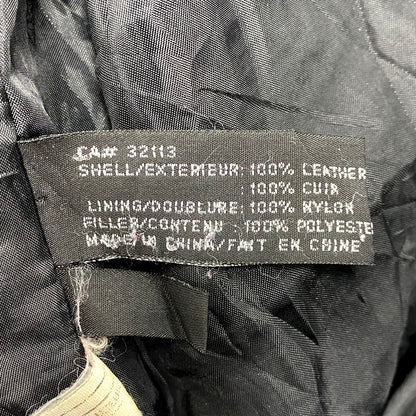 【現状渡し品】【メンズ】 SEQUENCE シークエンス HOODED LEATHER COAT フーデッドレザーコート アウター 長袖 146-250123-ma-06-izu サイズ：L カラー：黒 万代Net店