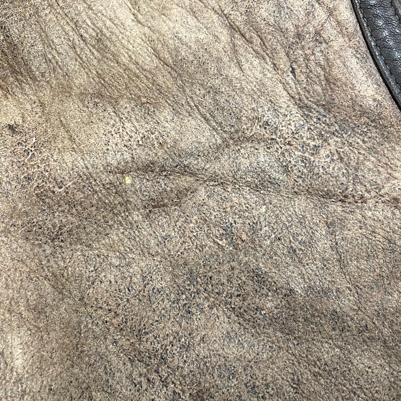 【中古品】【メンズ】  ARTURO LEATHER アルトゥーロレザー 80S REAL SHEEPSKIN MOUTON JACKET 80年代 リアルシープスキンムートンジャケット アウター 長袖 146-250123-ma-05-izu サイズ：M カラー：茶系 万代Net店