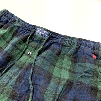 【中古品】【メンズ】 POLO RALPH LAUREN ポロ・ラルフローレン CHECK EASY PAJAMA PANTS チェック イージー パジャマパンツ ボトムス 158-250125-as-23-izu サイズ：XL カラー：マルチカラー 万代Net店