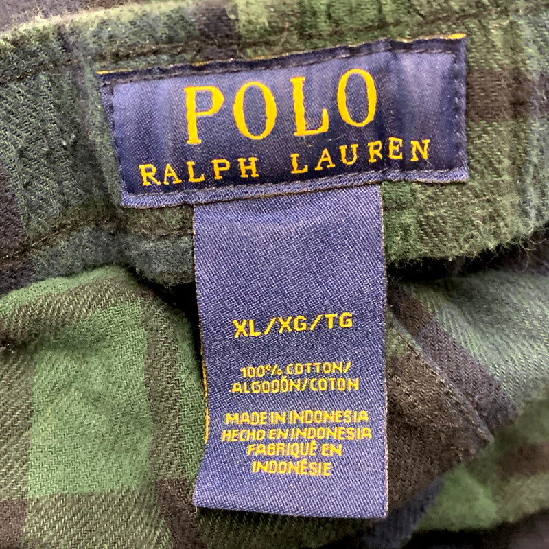 【中古品】【メンズ】 POLO RALPH LAUREN ポロ・ラルフローレン CHECK EASY PAJAMA PANTS チェック イージー パジャマパンツ ボトムス 158-250125-as-23-izu サイズ：XL カラー：マルチカラー 万代Net店