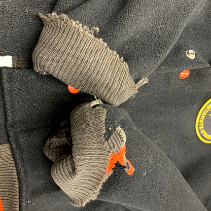 【現状渡し品】【メンズ】 Champion チャンピオン PROCESSED SPORTSWEAR 50S VARSITY JACKET バーシティジャケット 小文字ランタグ アウター 146-250122-as-11-izu カラー：ブラック 万代Net店