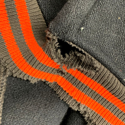 【現状渡し品】【メンズ】 Champion チャンピオン PROCESSED SPORTSWEAR 50S VARSITY JACKET バーシティジャケット 小文字ランタグ アウター 146-250122-as-11-izu カラー：ブラック 万代Net店