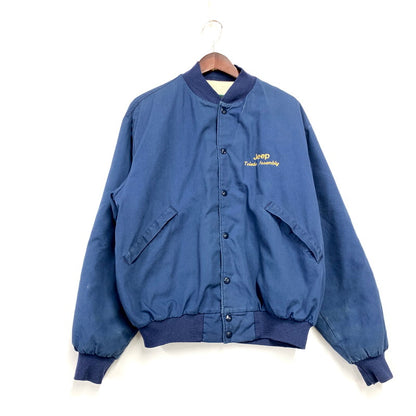 【中古品】【メンズ】  DUNBROOKE ダンブルック 90S JEEP QUILTING LINER BLOUSON JACKET キルティング ライナー ブルゾン ジャケット USA製 アウター 146-250122-as-12-izu サイズ：L カラー：ネイビー 万代Net店