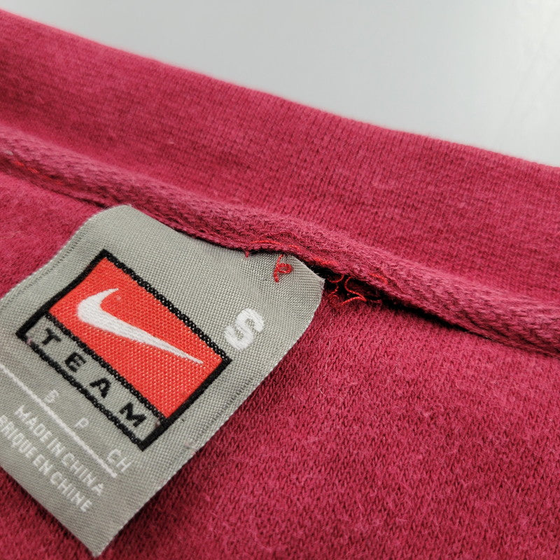 【現状渡し品】【メンズ】 OLD NIKE TEAM オールド ナイキ チーム 90-00S FLORIDA STATE SWEATSHIRT スウェットシャツ トレーナー 長袖 トップス 146-250123-as-05-izu サイズ：S カラー：レッド 万代Net店