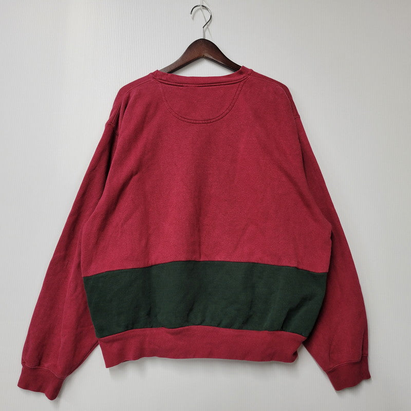 【現状渡し品】【メンズ】 OLD NIKE TEAM オールド ナイキ チーム 90-00S FLORIDA STATE SWEATSHIRT スウェットシャツ トレーナー 長袖 トップス 146-250123-as-05-izu サイズ：S カラー：レッド 万代Net店