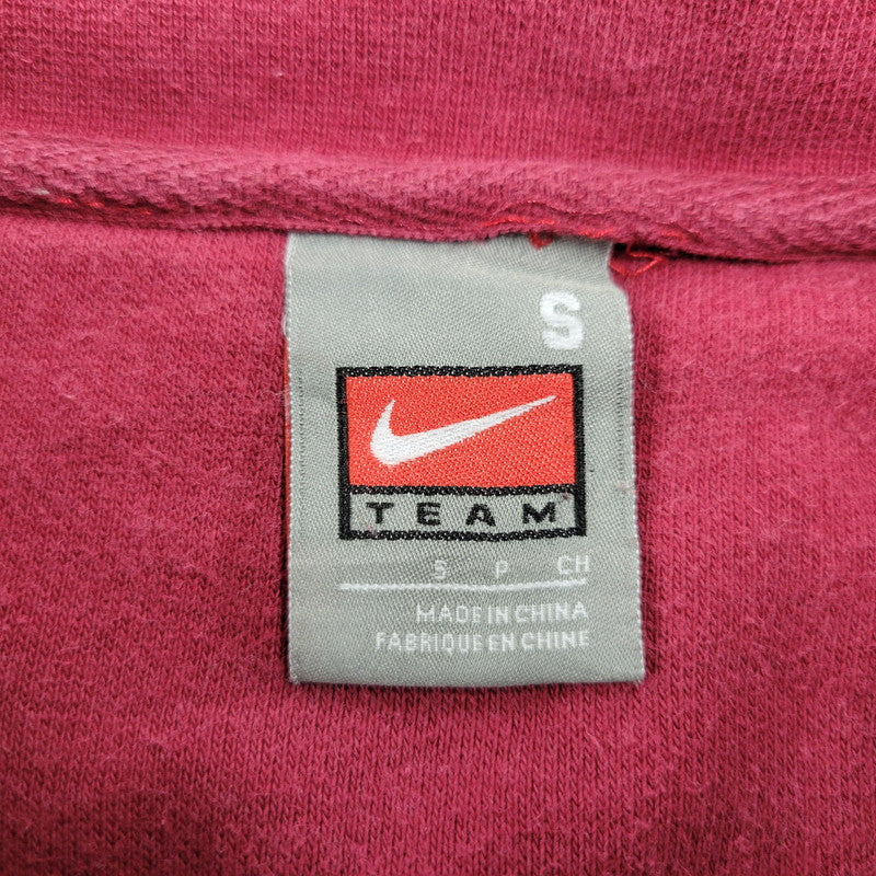 【現状渡し品】【メンズ】 OLD NIKE TEAM オールド ナイキ チーム 90-00S FLORIDA STATE SWEATSHIRT スウェットシャツ トレーナー 長袖 トップス 146-250123-as-05-izu サイズ：S カラー：レッド 万代Net店