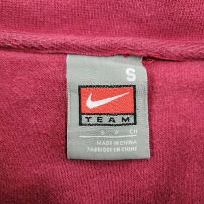 【現状渡し品】【メンズ】 OLD NIKE TEAM オールド ナイキ チーム 90-00S FLORIDA STATE SWEATSHIRT スウェットシャツ トレーナー 長袖 トップス 146-250123-as-05-izu サイズ：S カラー：レッド 万代Net店