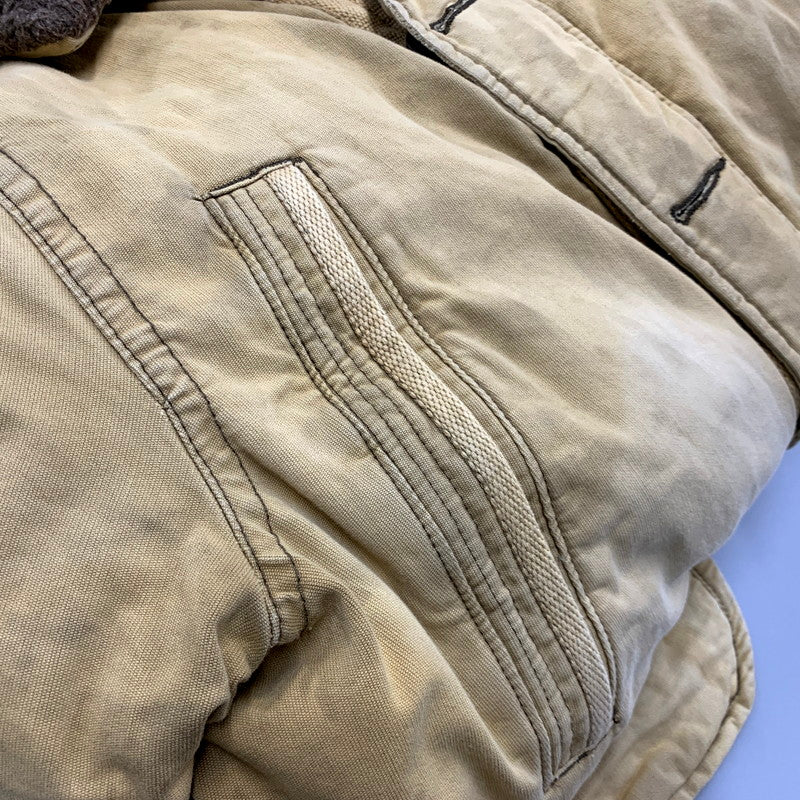 【現状渡し品】【メンズ】 Abercrombie&Fitch アバークロンビーアンドフィッチ B-9 JACKET ジャケット アウター 144-250122-as-07-izu サイズ：M カラー：ベージュ 万代Net店