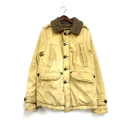 【現状渡し品】【メンズ】 Abercrombie&Fitch アバークロンビーアンドフィッチ B-9 JACKET ジャケット アウター 144-250122-as-07-izu サイズ：M カラー：ベージュ 万代Net店