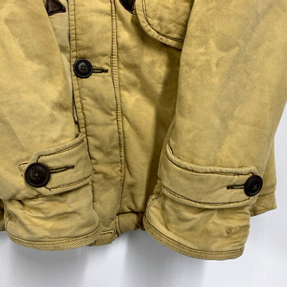 【現状渡し品】【メンズ】 Abercrombie&Fitch アバークロンビーアンドフィッチ B-9 JACKET ジャケット アウター 144-250122-as-07-izu サイズ：M カラー：ベージュ 万代Net店