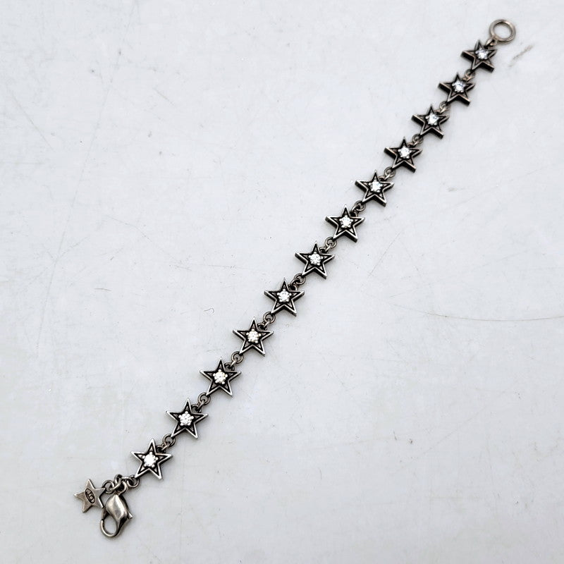 【中古品】【メンズ/レディース】 Justin Davis ジャスティンデイビス 925 HOLLYWOOD BLVD BRACELET ハリウッド ブルーバード ブレスレット アクセサリー 192-250122-as-01-izu カラー：シルバー 万代Net店