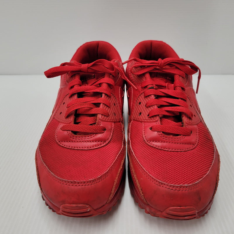 【中古品】【メンズ】 NIKE ナイキ AIR MAX 90 CZ7918-600 エアマックス 90 スニーカー シューズ 靴 160-250123-as-40-izu サイズ：28cm カラー：UNIVERSITY RED/UNIVERSITY RED 万代Net店