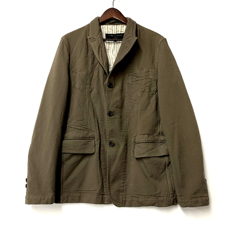 【中古品】【メンズ】 COMME des GARCONS HOMME コムデギャルソンオム 3B JACKET HQ-J016 AD2005 3Bジャケット アウター 140-250201-as-39-izu サイズ：M カラー：ブラウン系 万代Net店