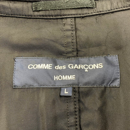 【中古品】【メンズ】 COMME des GARCONS HOMME コムデギャルソンオム NYLON WOOL JACKET HD-J028 AD2009 ナイロン ウール ジャケット アウター 140-250201-as-38-izu サイズ：L カラー：ブラック系 万代Net店