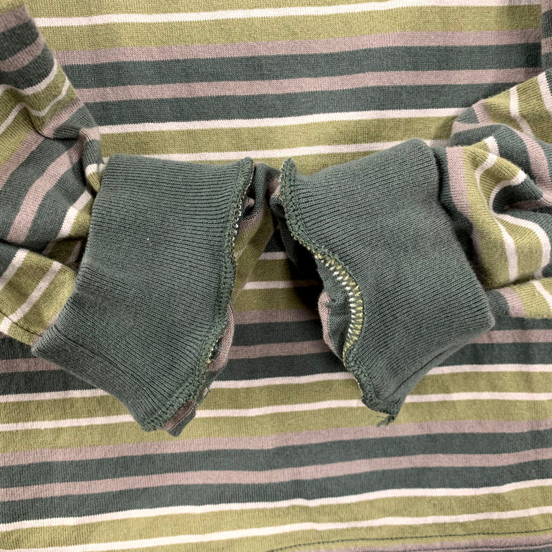 【中古品】【メンズ】 WTAPS ダブルタップス 23SS BDY 01 LS COTTON.TEXTILE.WUT 231ATDT-CSM20 ボーダー ロングスリーブ コットン テキスタイル 長袖 トップス 142-250201-as-18-izu サイズ：03 カラー：マルチカラー 万代Net店