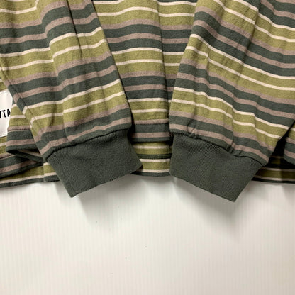 【中古品】【メンズ】 WTAPS ダブルタップス 23SS BDY 01 LS COTTON.TEXTILE.WUT 231ATDT-CSM20 ボーダー ロングスリーブ コットン テキスタイル 長袖 トップス 142-250201-as-18-izu サイズ：03 カラー：マルチカラー 万代Net店