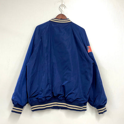 【中古品】【メンズ】 XLARGE エクストララージ REVERSIBLE BASEBALL JACKET 101223021003 リバーシブル ベースボール ジャケット アウター 142-250207-as-16-izu サイズ：L カラー：ネイビー 万代Net店