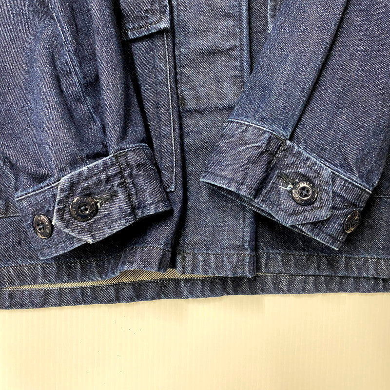 【中古品】【メンズ】 WTAPS ダブルタップス 23SS JMOD LS COTTON.DENIM.PASTHG 231WVDT-SHM02 ロングスリーブ コットン デニム 長袖 シャツ ジャケット 142-250131-as-13-izu サイズ：02 カラー：インディゴ 万代Net店